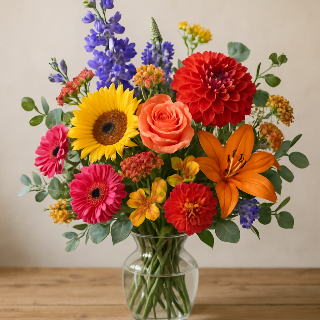 Ramo de flores frescas